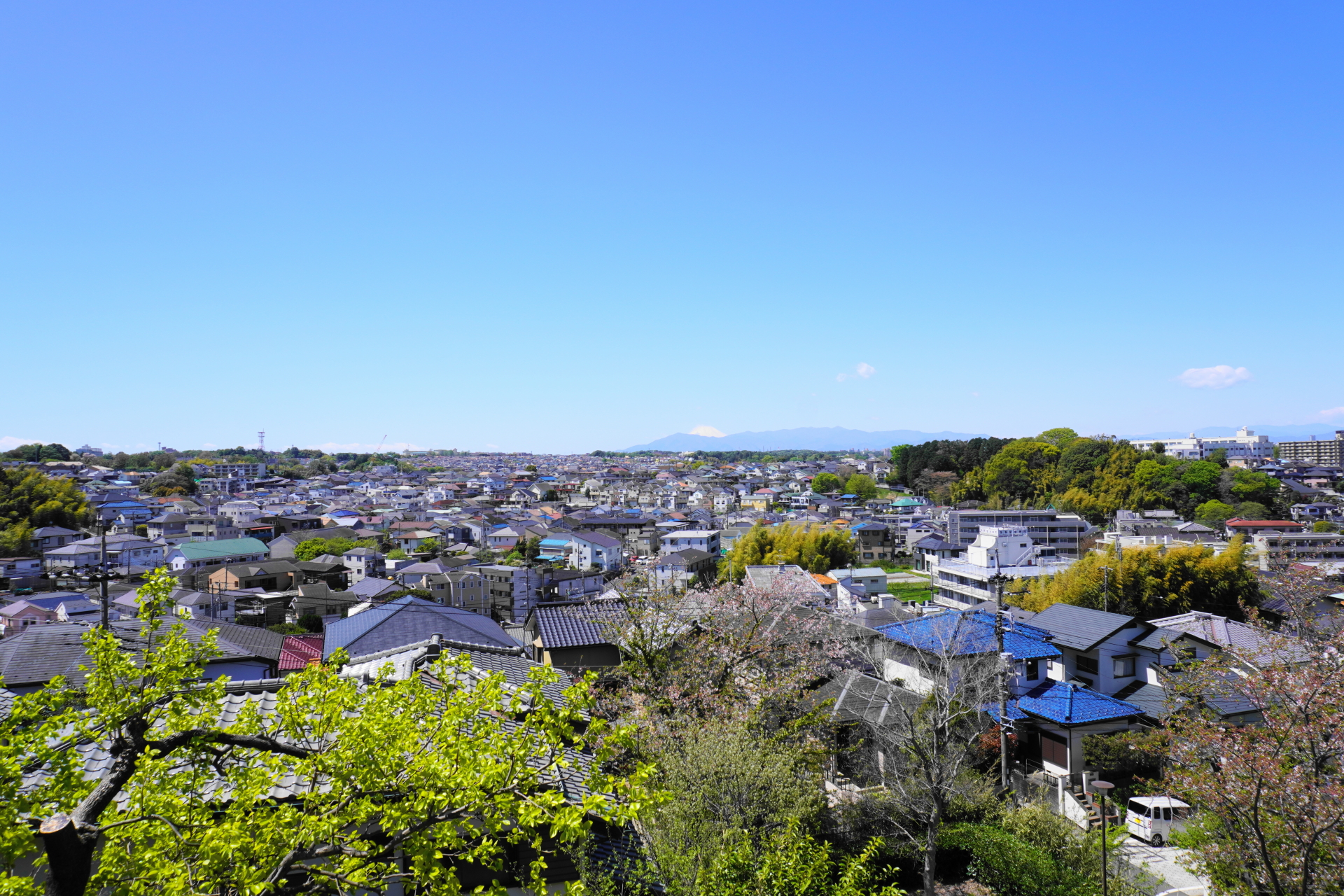 東本郷第一公園からの景色